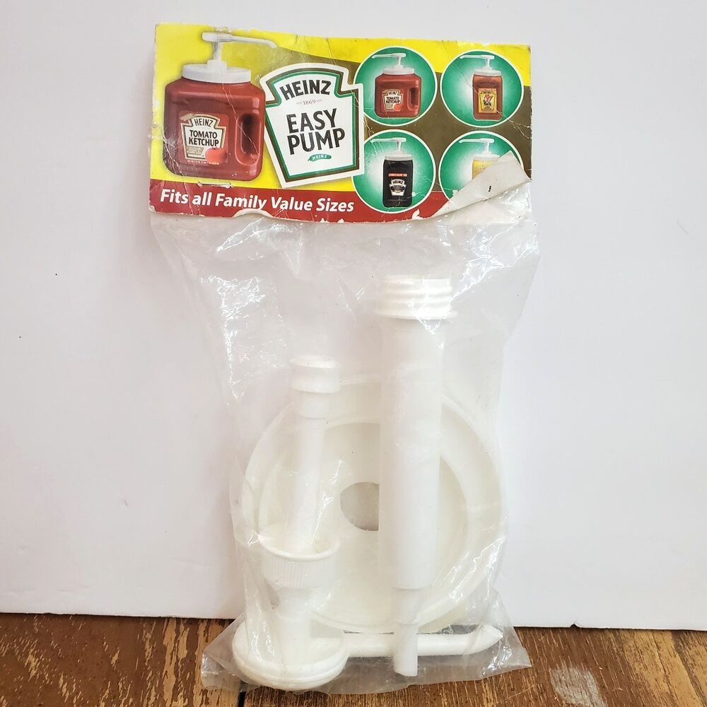 Heinz Easy Pump Fits Family Value Size Ketchup Mustard 57 Steak Sauce- NEW NIP
